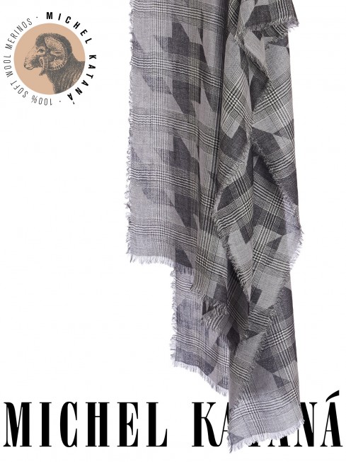 Палантин Унисекс JqTQ.W60_24DMW-2.C/GRIS